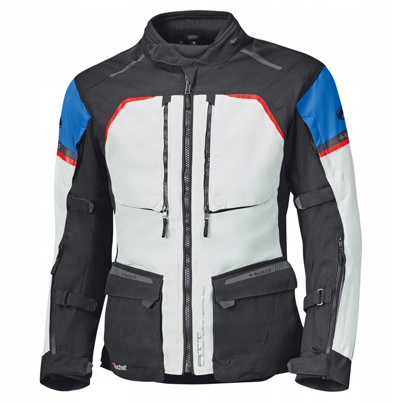 Textilná Motocyklová Bunda Held Tridale Top Grey Blue S
