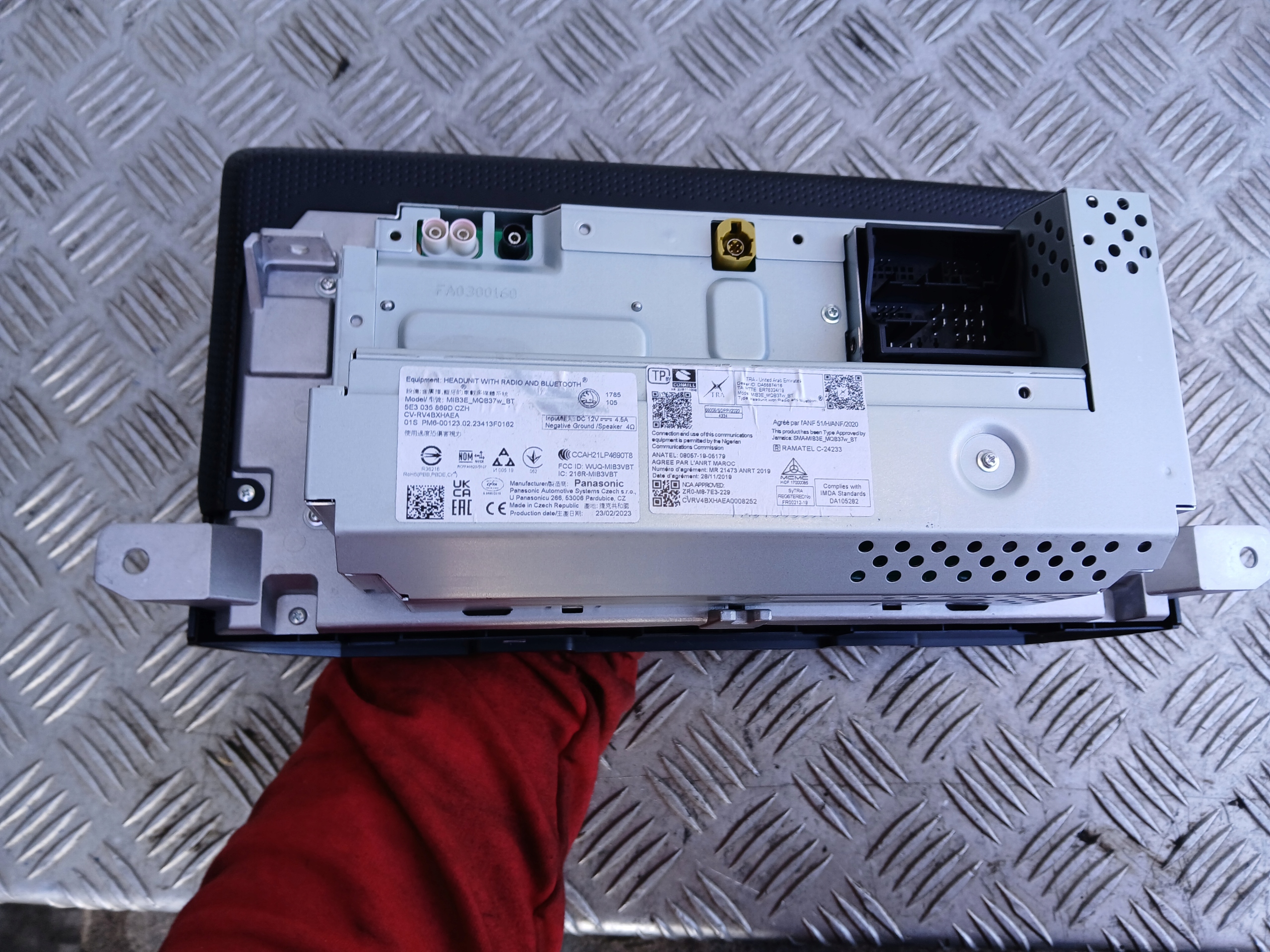 display clock Navi dials Skoda Octavia IV 5e3035869d