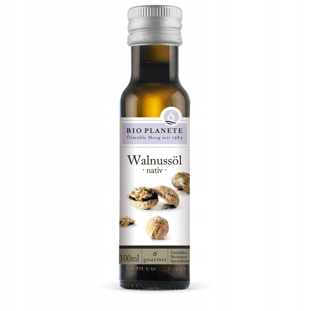 Olej Z Vlašských Ořechů Lisovaný Za Studena Bio 100 ml Bio Planete