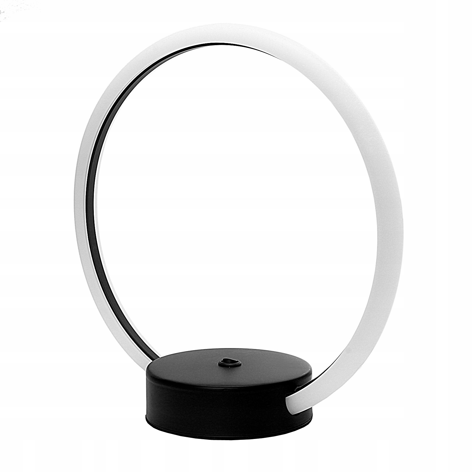 Nočná Led lampa 9 W čierna kruhová farba neutrálna