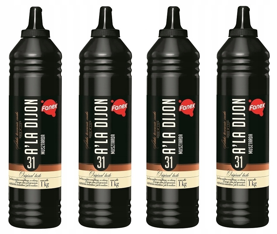 Levně 4 x 1 kg Fanex Hořčice a'la dijon Karton