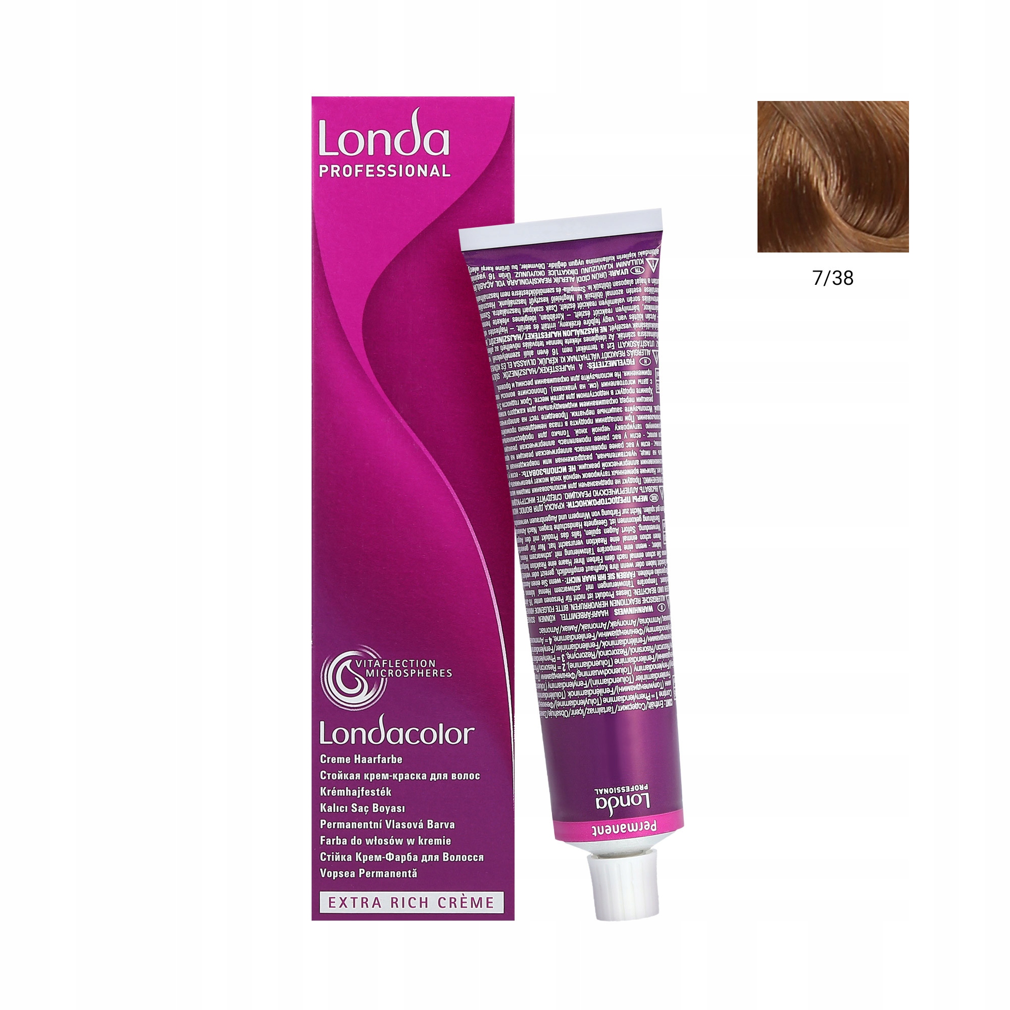 

Londa Londacolor Farba Do Włosów Kolor 7/38 60 ML