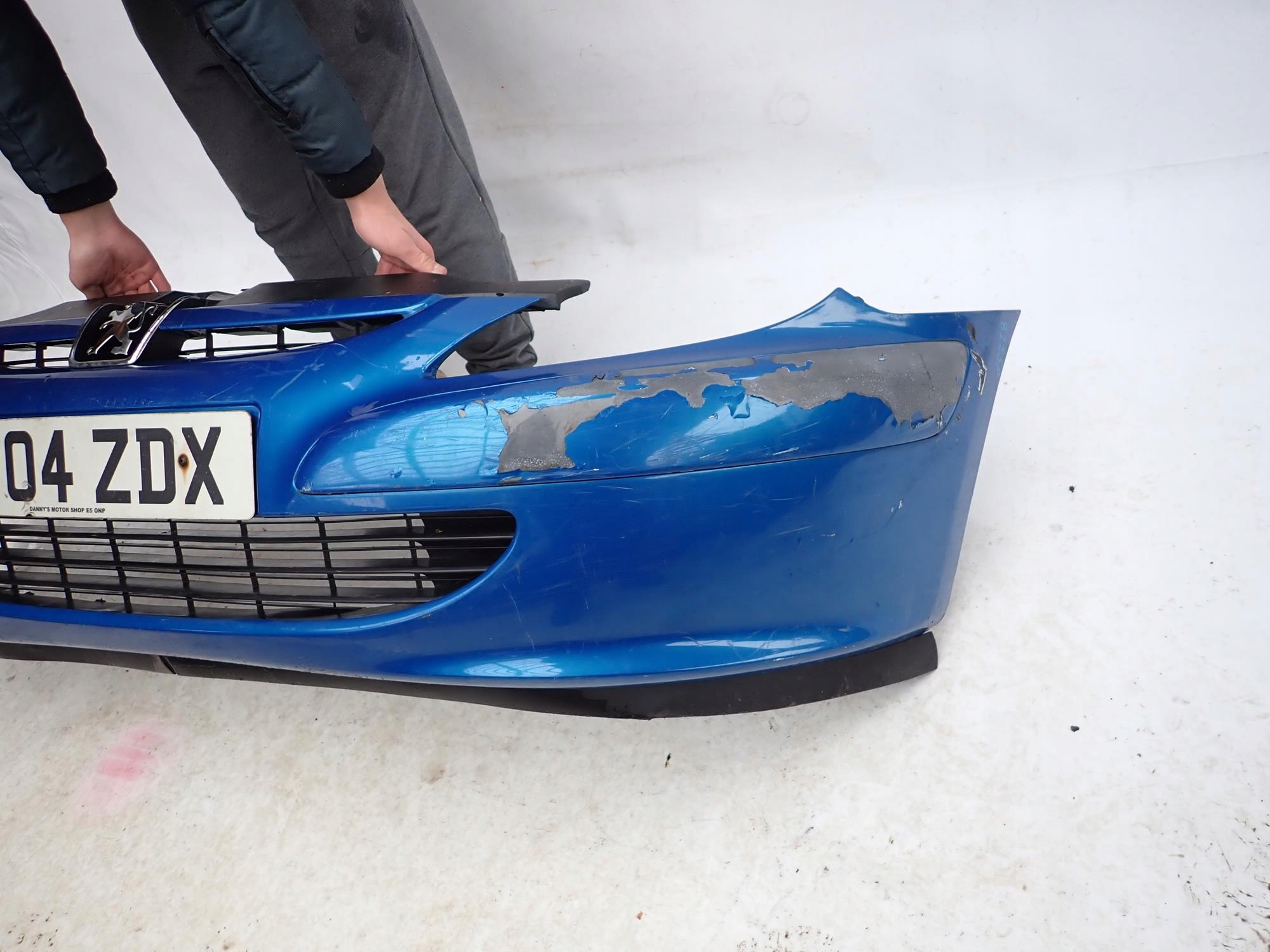 PEUGEOT 307 01-05 bumper front front