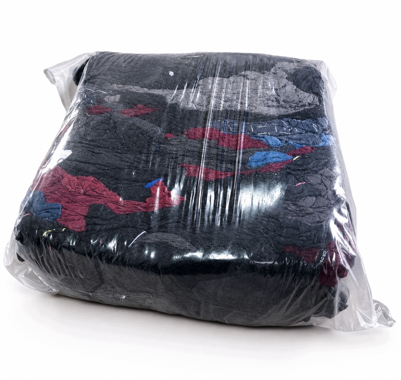 Czyściwo Bawełniane T-shirt Kolor 10KG| Cięte| do warsztatu przemysłu