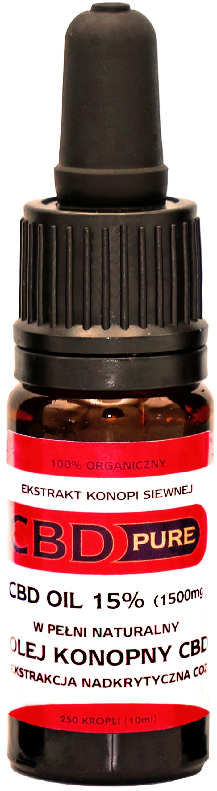 

Olejek Konopny Cbd Pure 15% 1500mg Certyfikowany