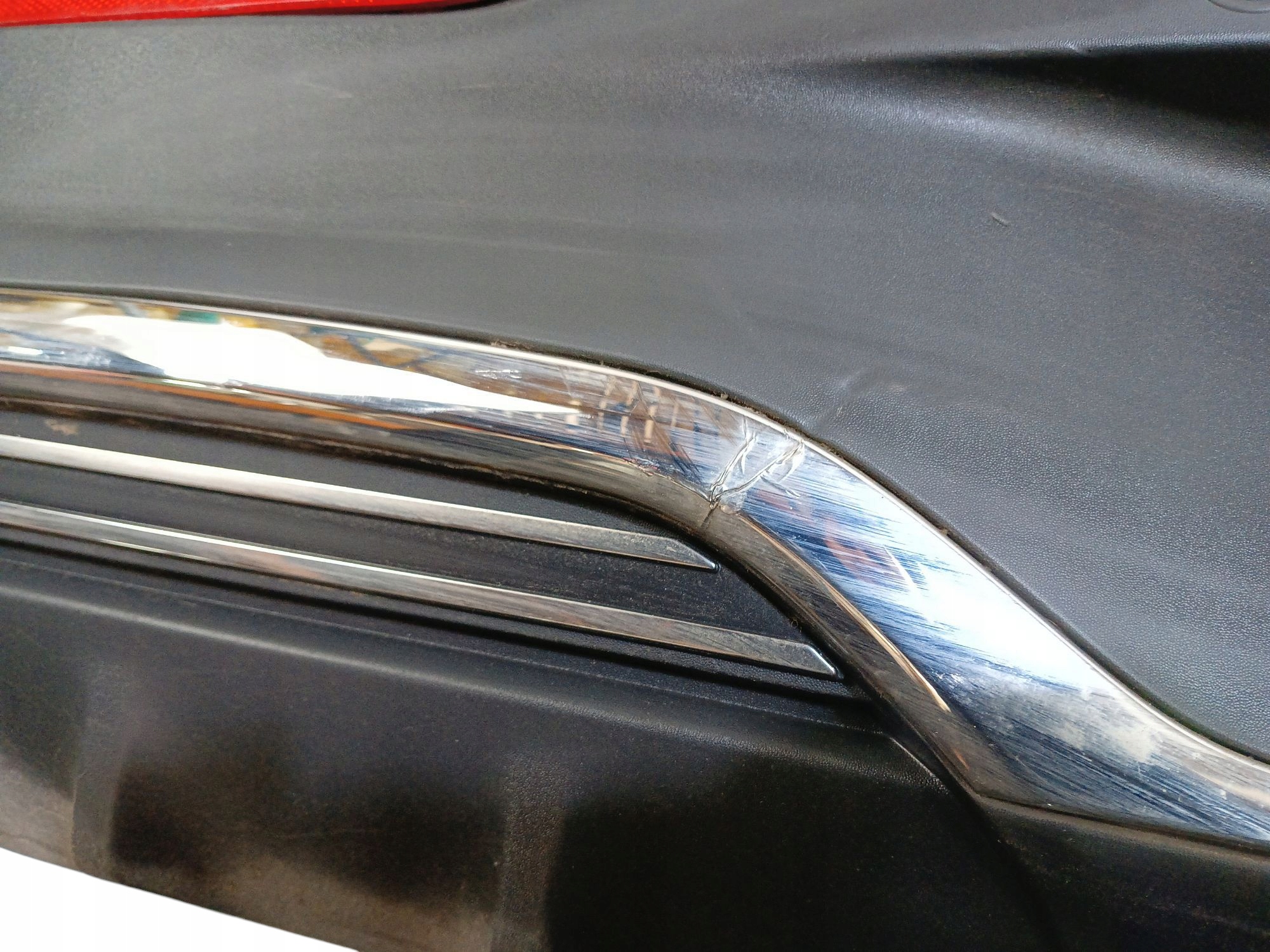 bumper rear part MERCEDES EQA H243 W243 LAK: 191