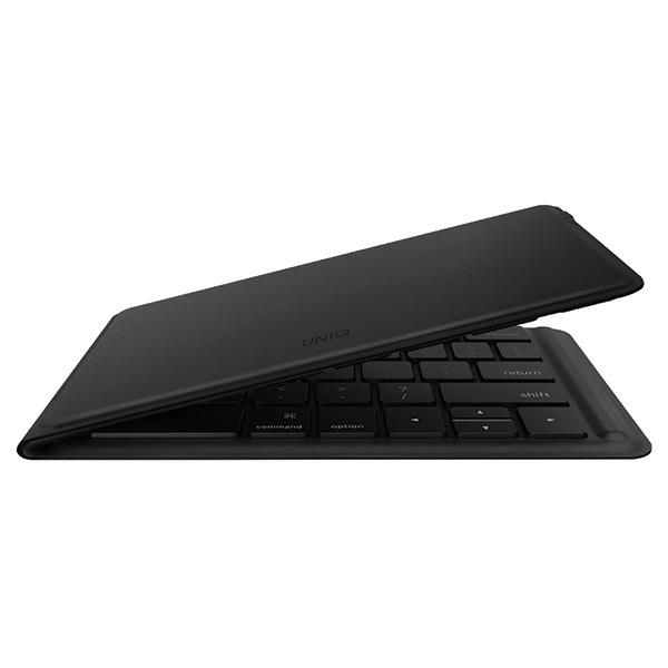 Uniq Forio skladacia klávesnica Bluetooth čierna/midnight čierna