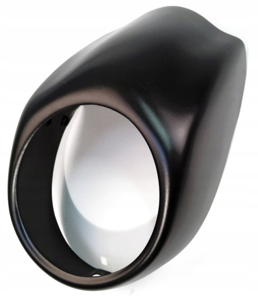 Čierna krytka motocyklového krytu Harley V-rod