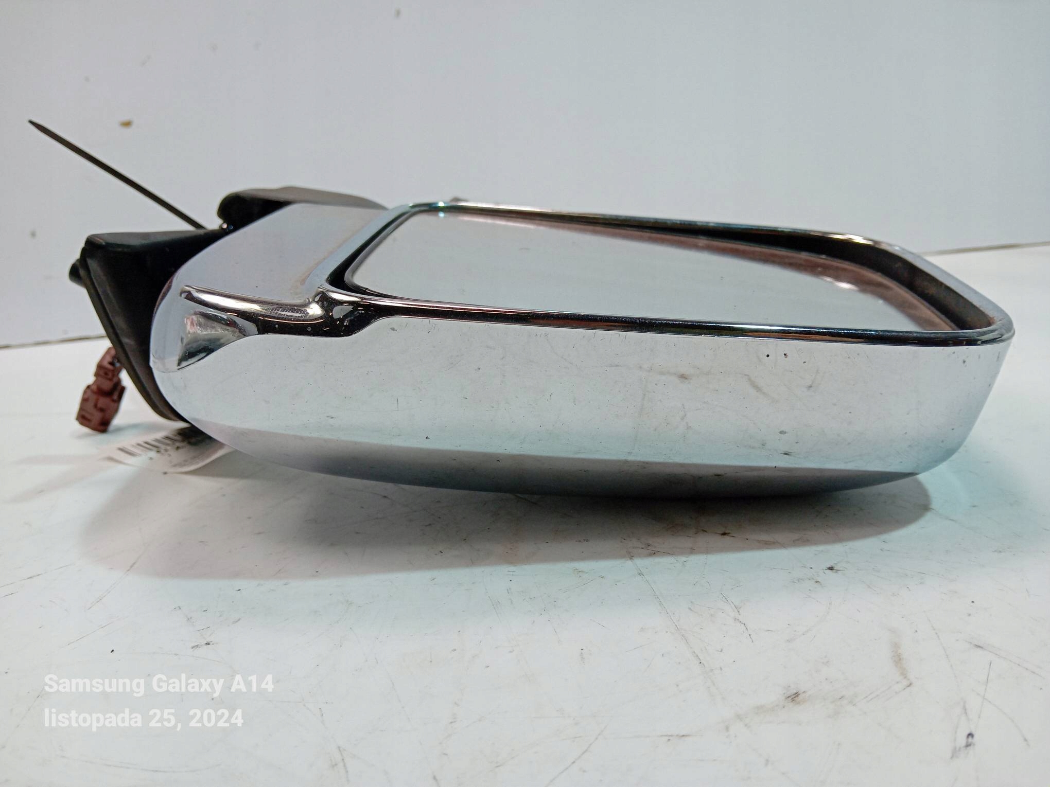 mirror left CHROMOWANE NISSAN NAVARA D22 PICKUP 3+2 PIN