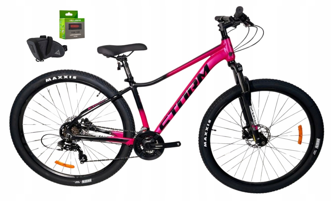 Rower 29 Storm Mtb Shark 3.0 D Acera 3X8 Tarczowe Hydrauliczne 16 2025 +gra