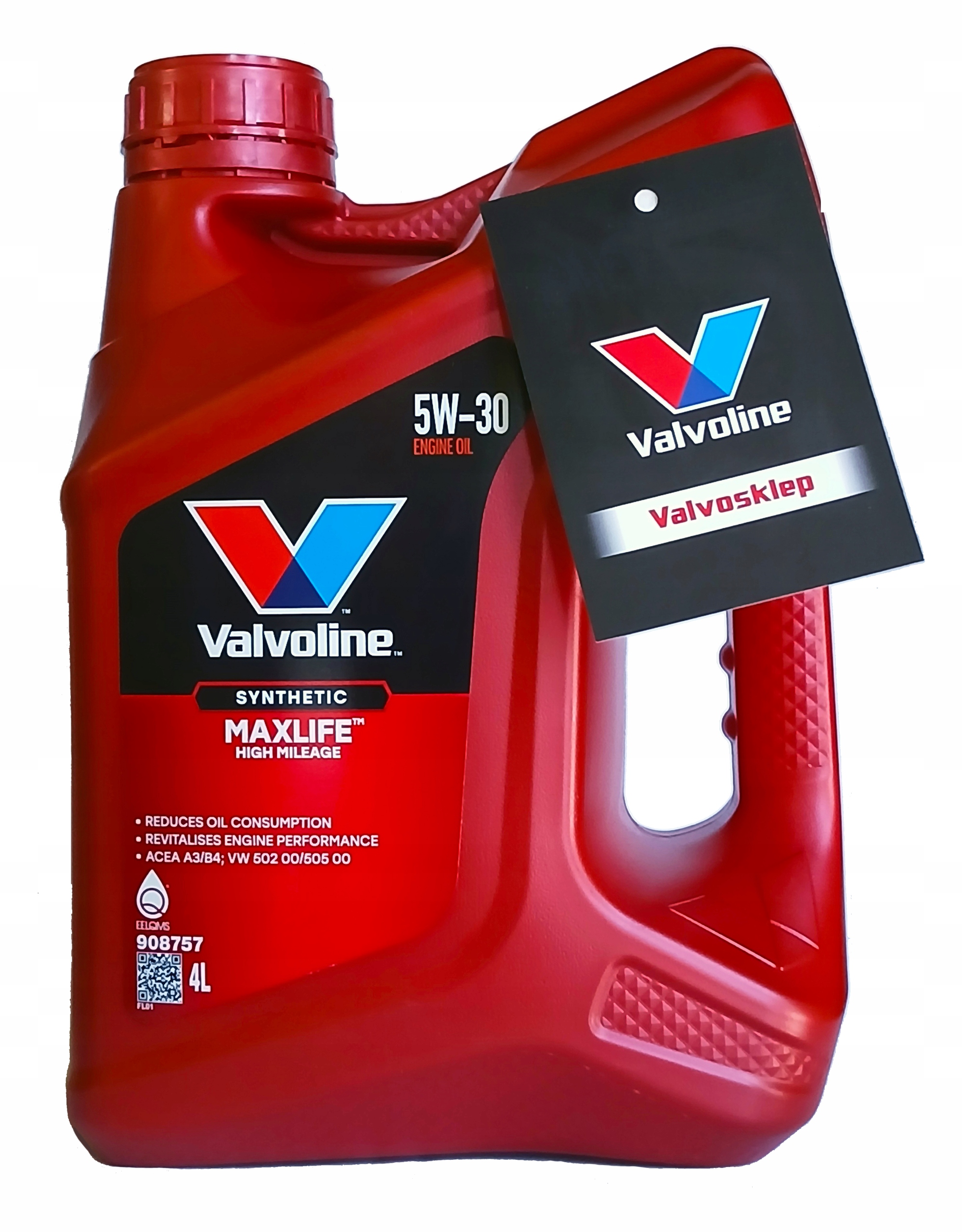 Valvoline MaxLife 5W30 4L Max Life A3/B3 , A3/B4 Nowy