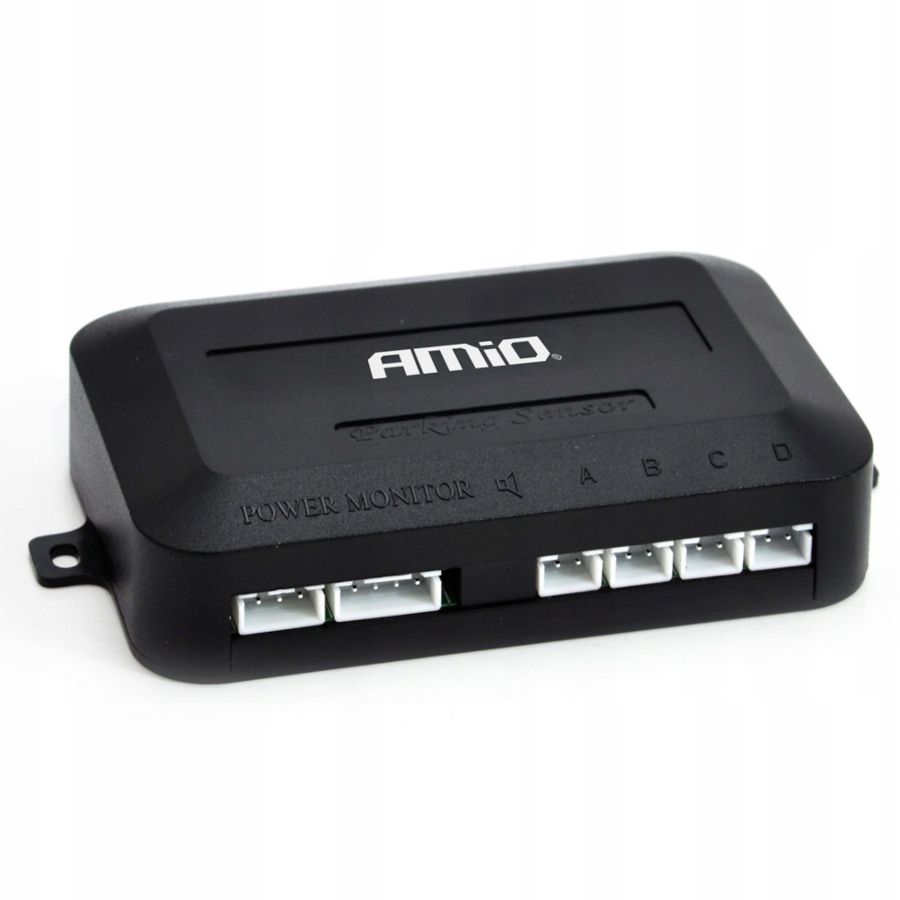 Czujniki parkowania AMiO CP4 buzzer czarne Liczba sensorów 4