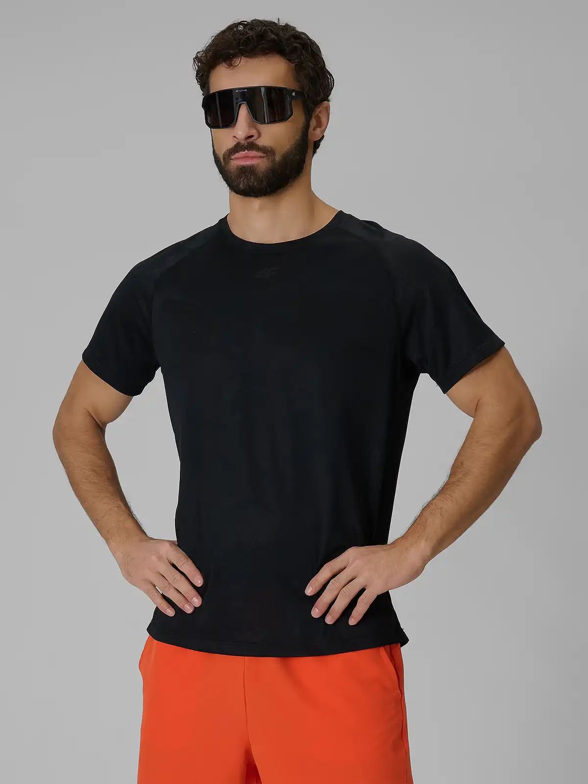 Koszulka Rowerowa 4F T-shirt Męski Na Rower Szybkoschnący XXL M1777 SS26