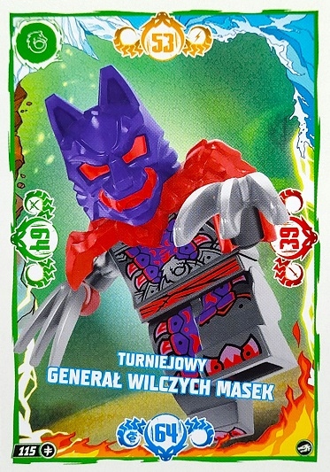 Lego Ninjago Karta Seria 10 nr 115