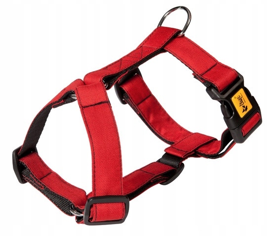 Dingo Dvoupáskové postroje Scandi 3 cm velikost M, červené