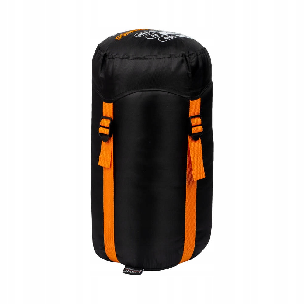 Śpiwór BERGSON SQUARE Plus 200 Black # Lewy-zip Marka Bergson