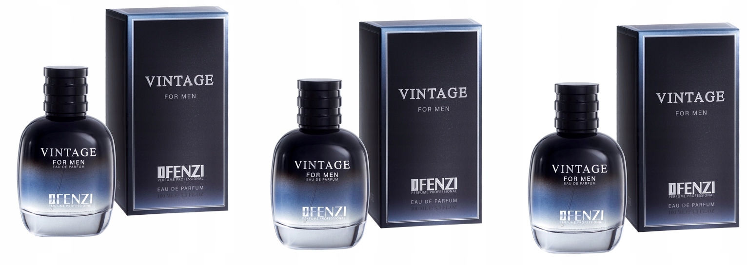 JFenzi Vintage 3x100 ml pánská parfémovaná voda