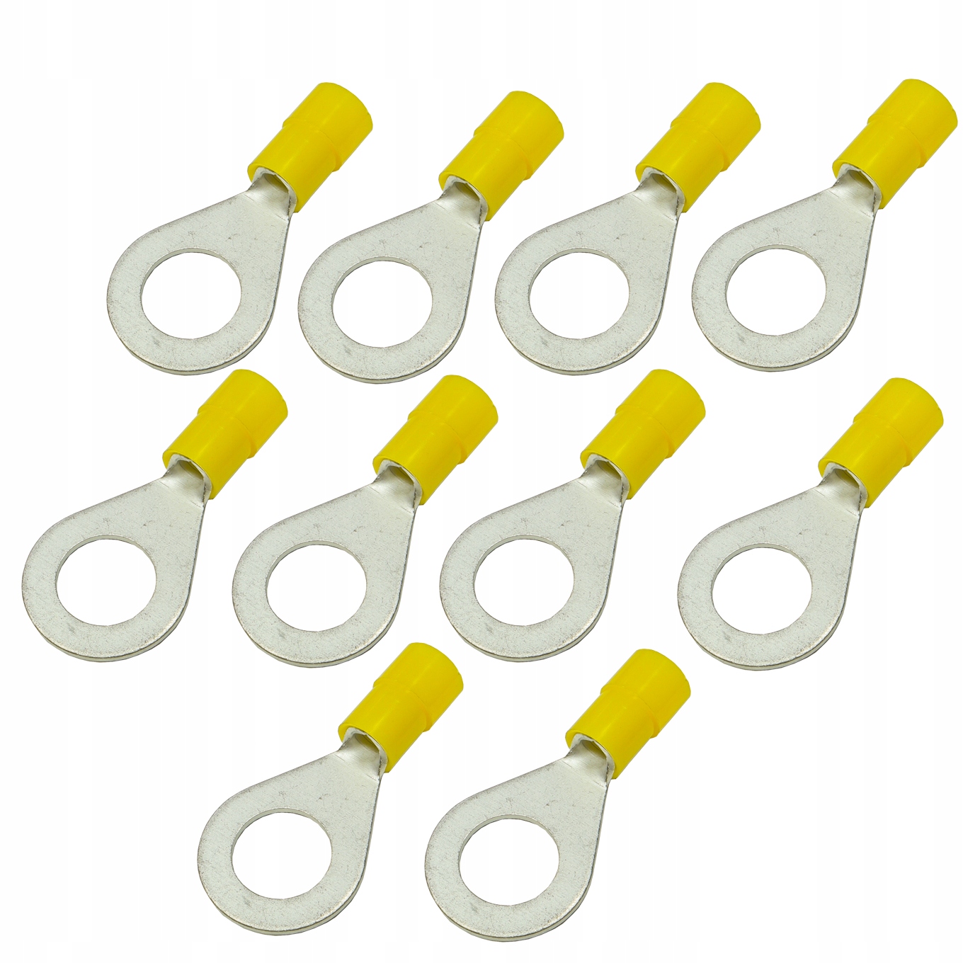 

10x Końcówka oczkowa izolowana Koe 6mm M10