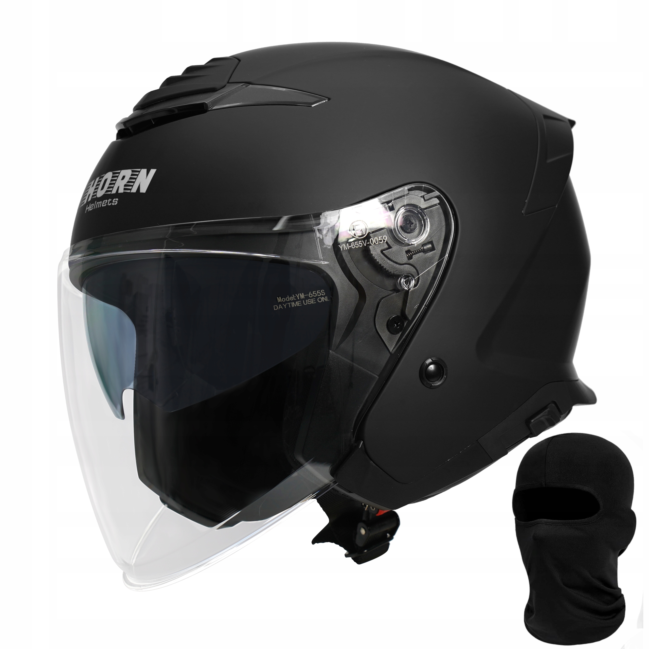 Helma Horn 655 L Blenda Uv ECE06 ventilace pro montáž interkomu kukla