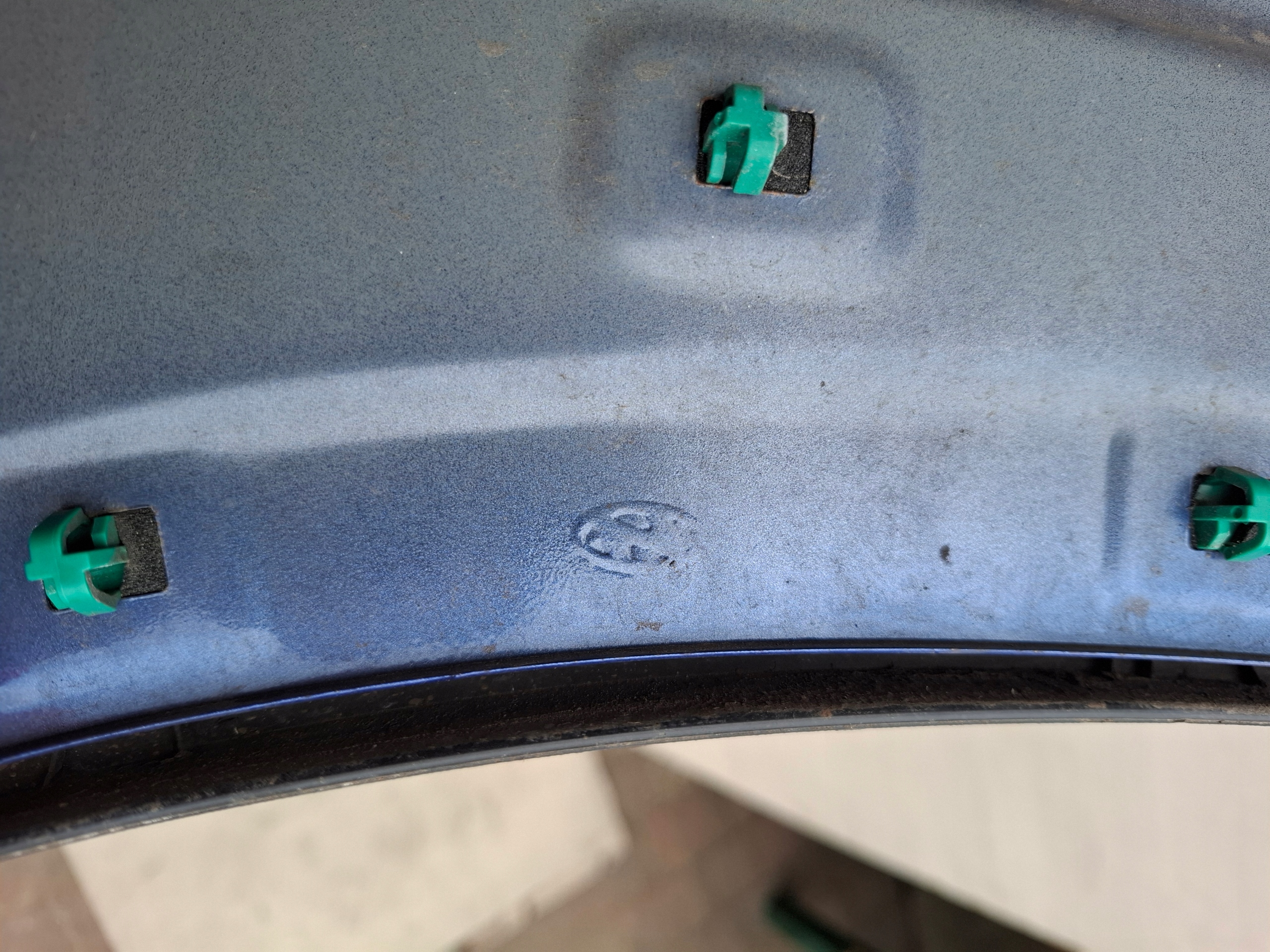 fender front left HYUNDAI TUCSON III LIFT 18R blue U2U