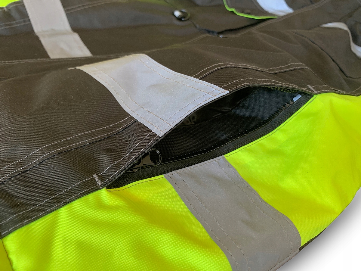 KURTKA ROBOCZA ZIMOWA OCIEPLANA ODBLASKOWA KAPTUR PRZECIWDESZCZOWA ROZ.2XL Typ kurtka