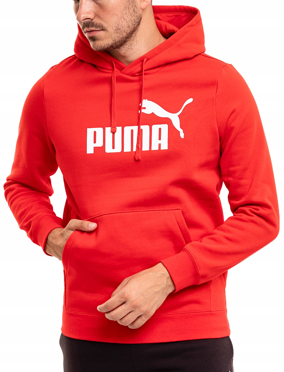 Pánská Mikina S Kapucí Puma Sportovní bavlněná mikina Klokanka vel S
