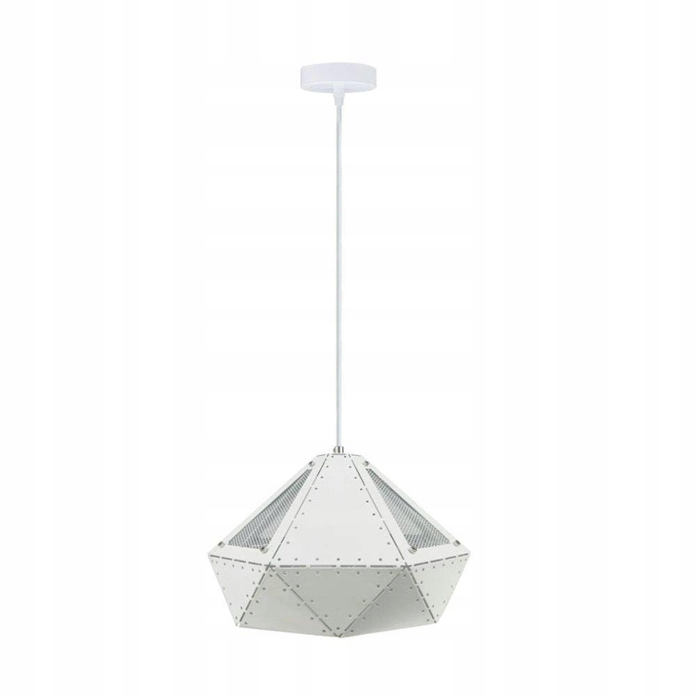 V-tac Závěsná lampa Pryzmat Bílá E27 60W IP20 Nastavitelná 120 cm