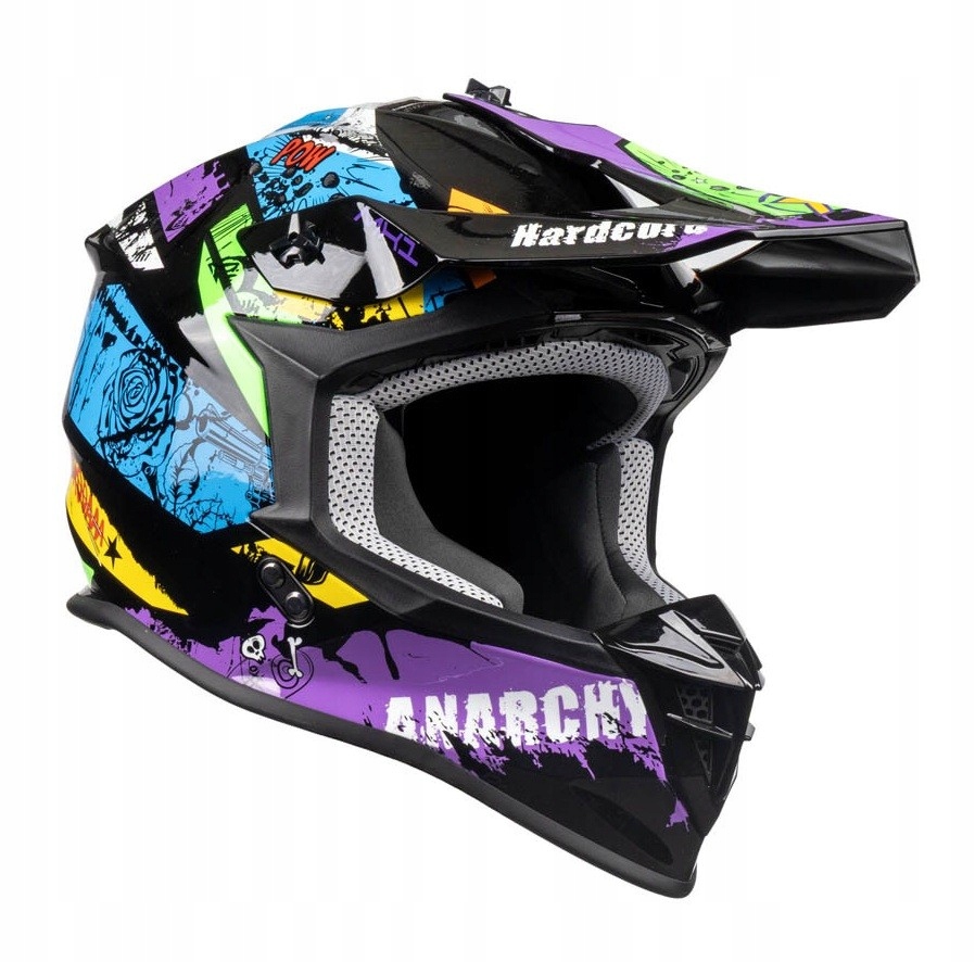 Roxar MX1 Crazy prilba s cross enduro off-road šiltom XXL