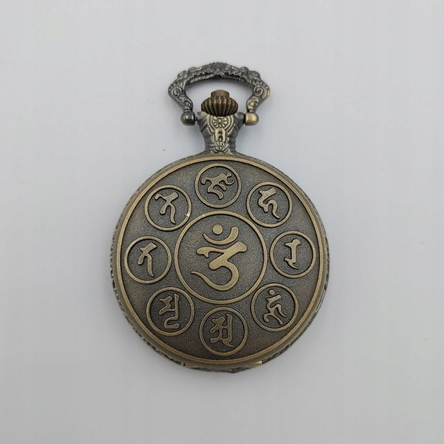 Zegarek kieszonkowy grawerowany RETRO Zodiac