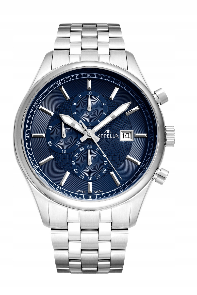 Nové Originální Pánské hodinky Appella L70002.5115CH Gravírování