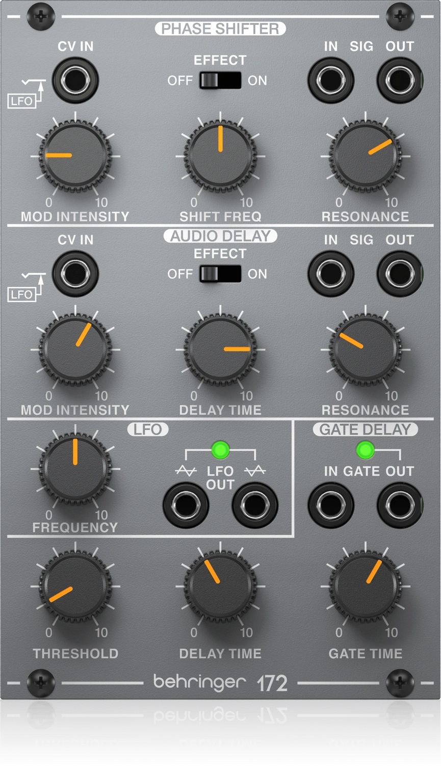 Behringer 172 Phase Shifter/delay/lfo – eurorackový modul
