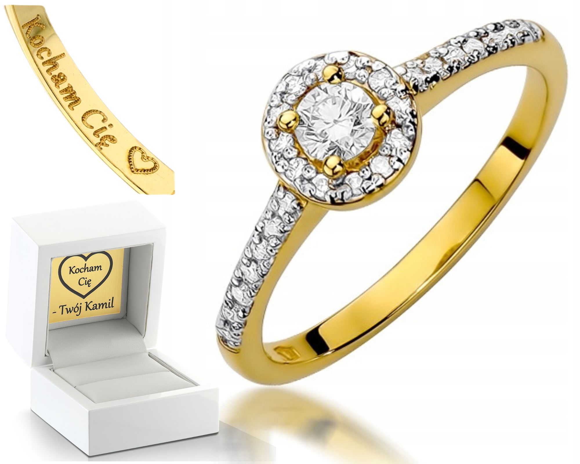 Prstýnek S Brilianty Gravírování Bonus