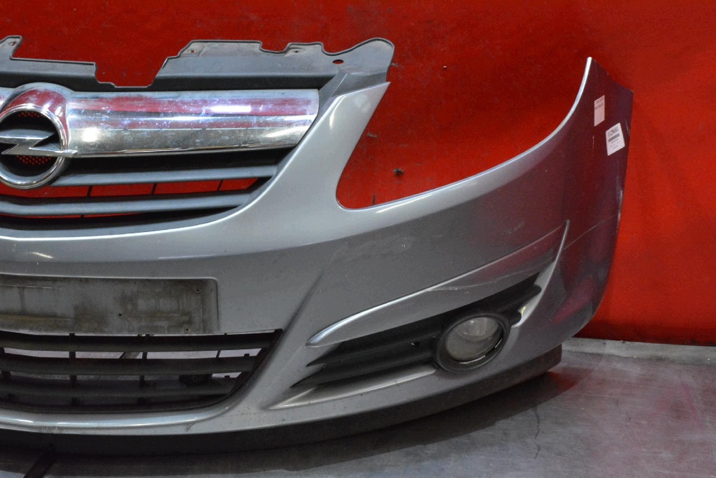 bumper front front grey OPEL CORSA D 06-11