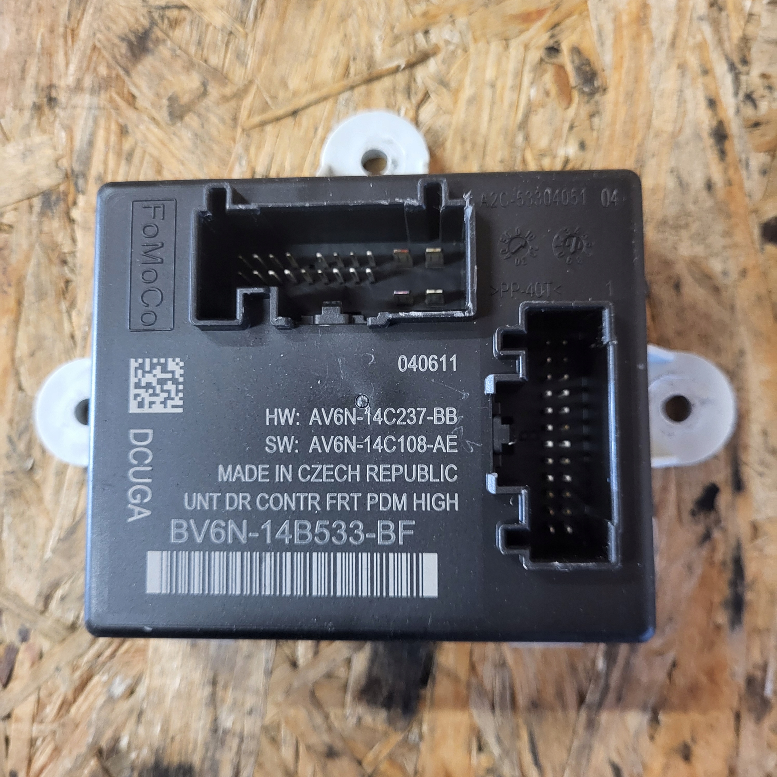 FORD FIESTA FOCUS module door BV6N14B53BF9