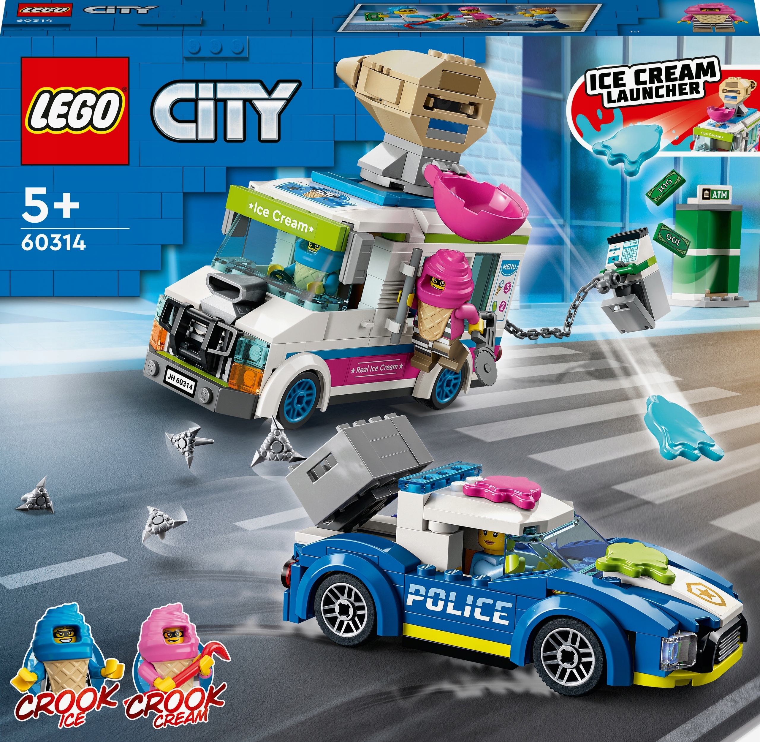 

Lego City Policyjny pościg za furgonetką 60314
