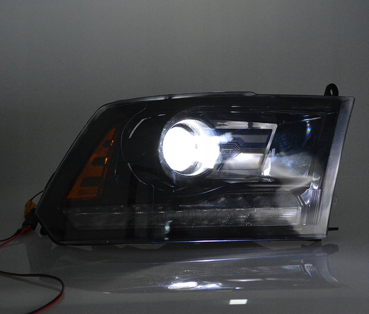 Reflektory Lampy Przednie Full LED BI-LED DODGE RAM 2009-2018 Rodzaj świateł mijania LED
