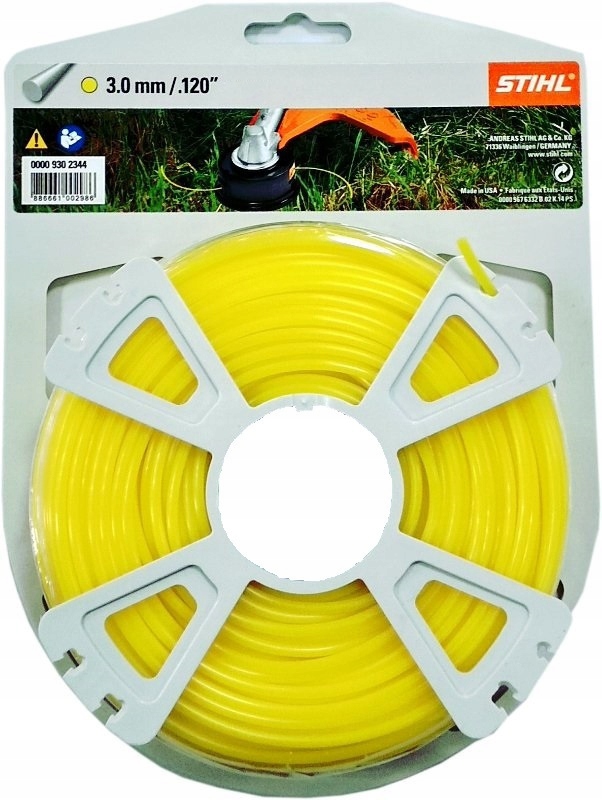

Żyłka tnąca okrągła 3mm 53m Stihl