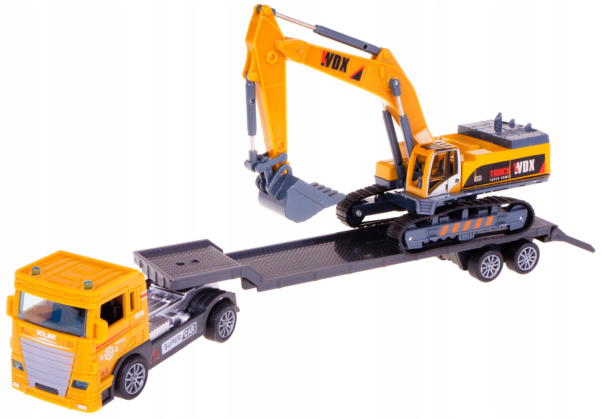 

Auto Laweta Tow Truck Koparka Gąsienicowa 1:50