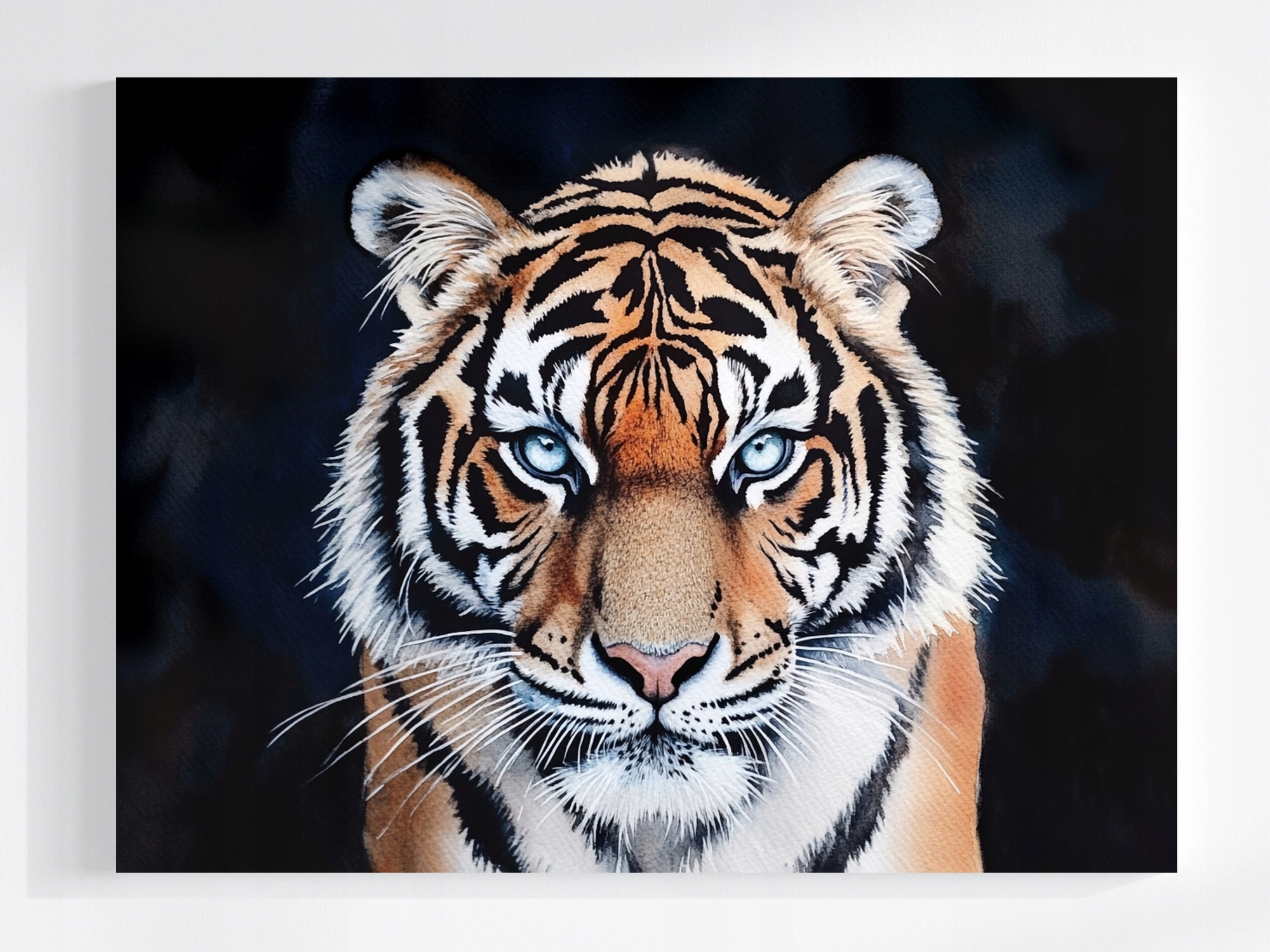 Obraz Na Plátně Canvas Příroda Fauna Afrika Zvíře Tygr Portrét 80x60