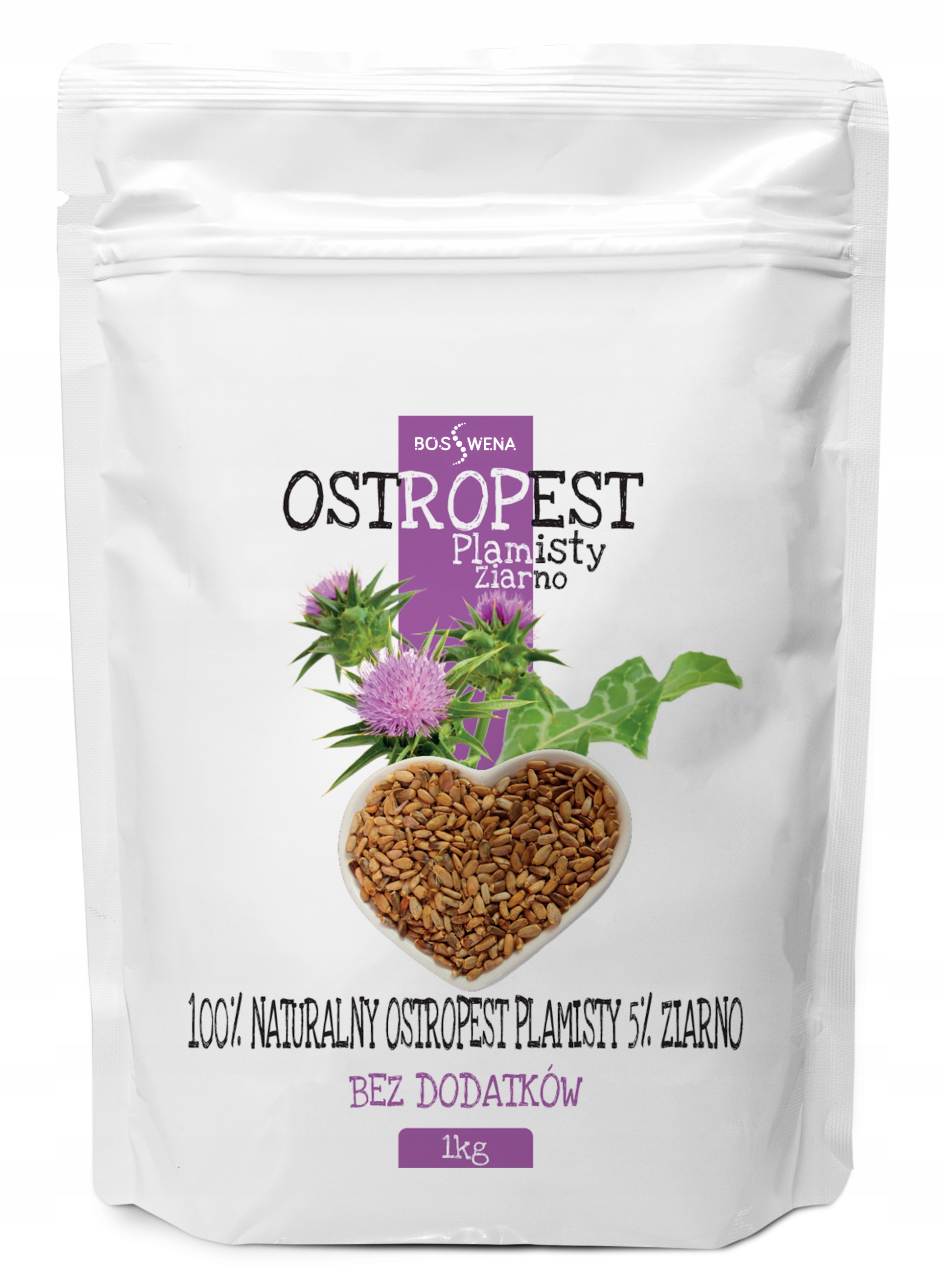 Ostropest Plamisty ZIARNO 1kg BOSWENA