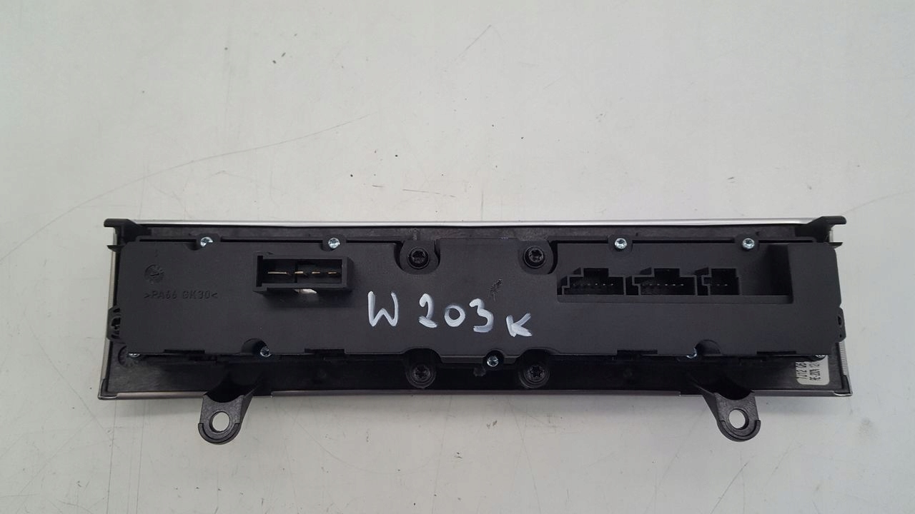 Panel controls 2038703510 Mercedes W203