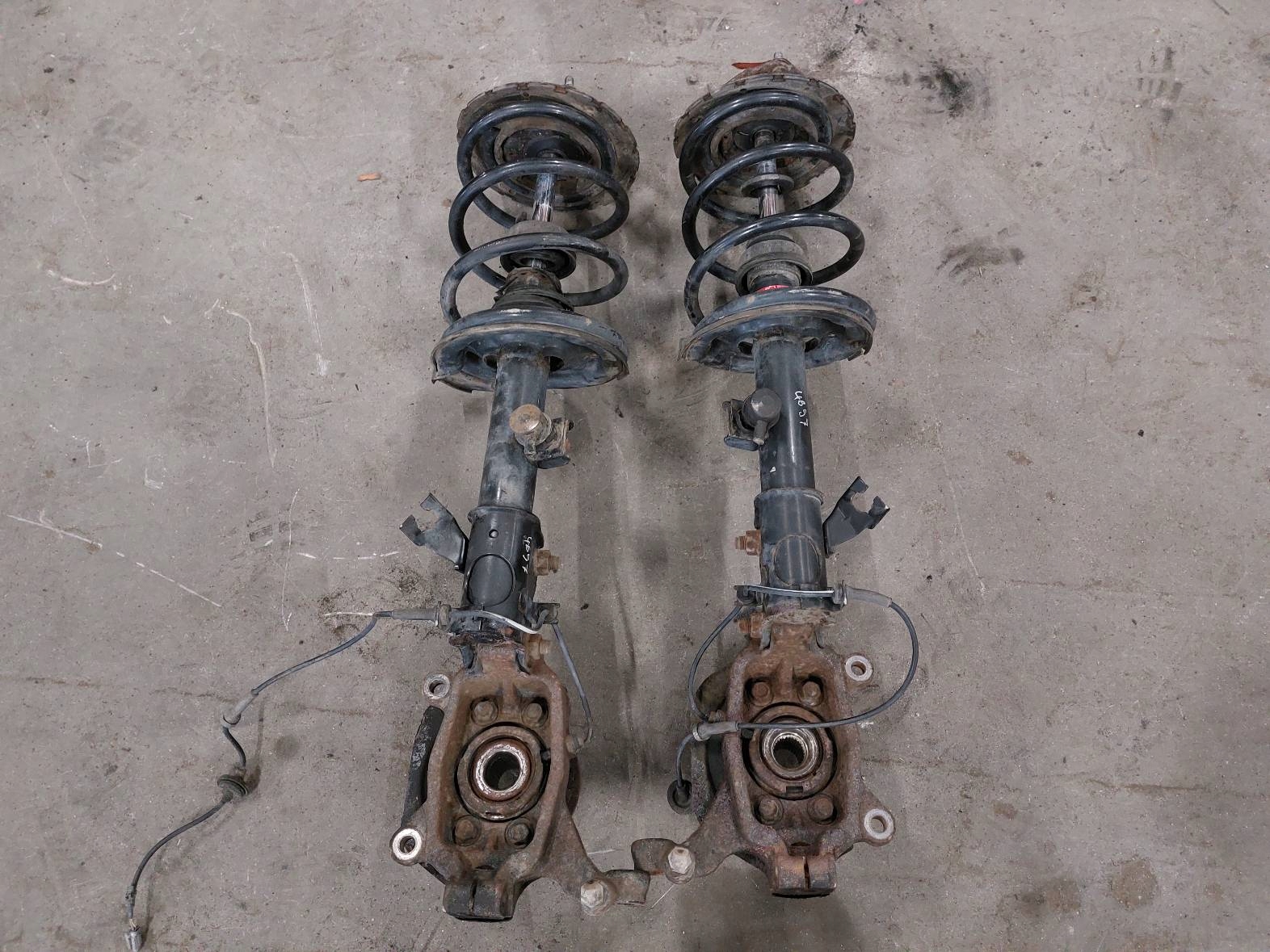 shock absorber spring swing left + right front NISSAN MURANO Z50