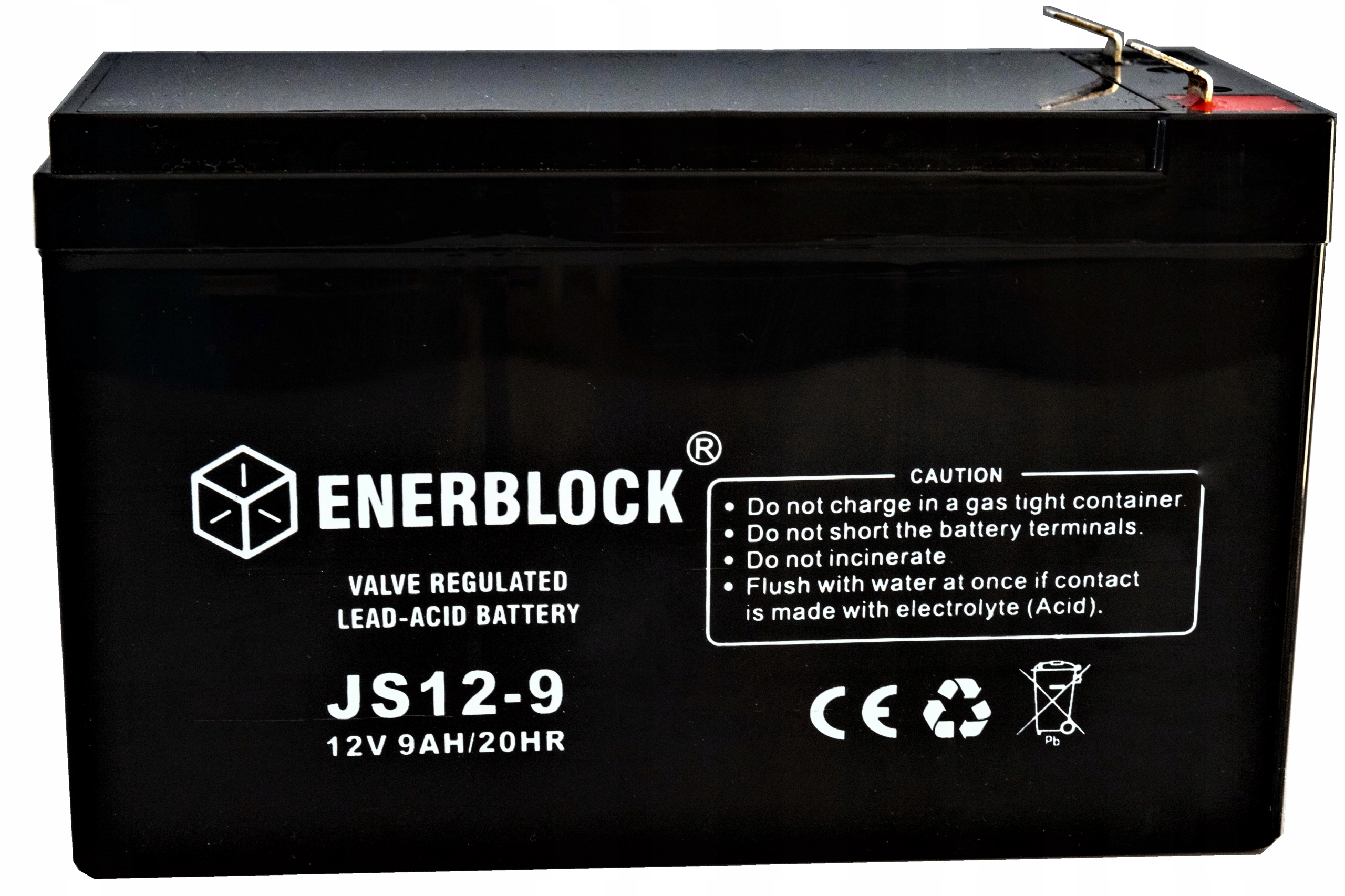 Agm Akumulátor Enerblock JS12-9 12V 9Ah