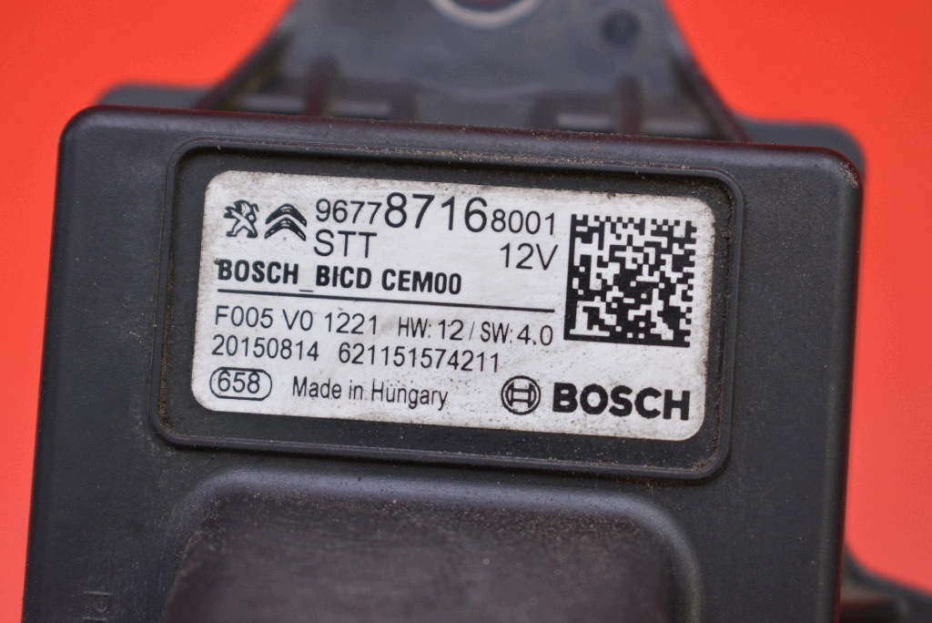 control unit module START/STOP 9677871680 PEUGEOT 308 2 II T9 1.6 HDI 120 KM