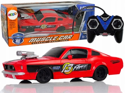 

Zdalnie Sterowane Auto Sportowe 1:20 Czerwone