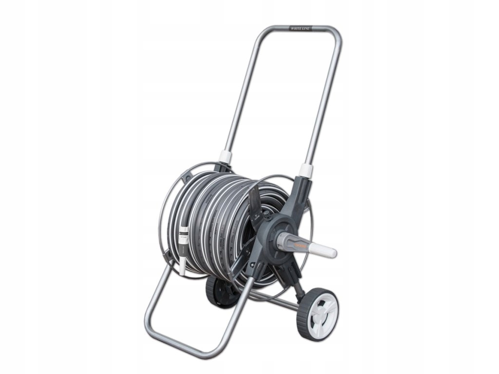 Pojazdný vozík s hadicou 1/2", 50m WL-W2B50 White Silver Plus BR-WL-W2B50