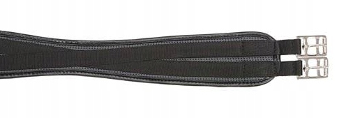 Profilovaný Pásek Pod Sedlo 140 CM Černý Covalliero