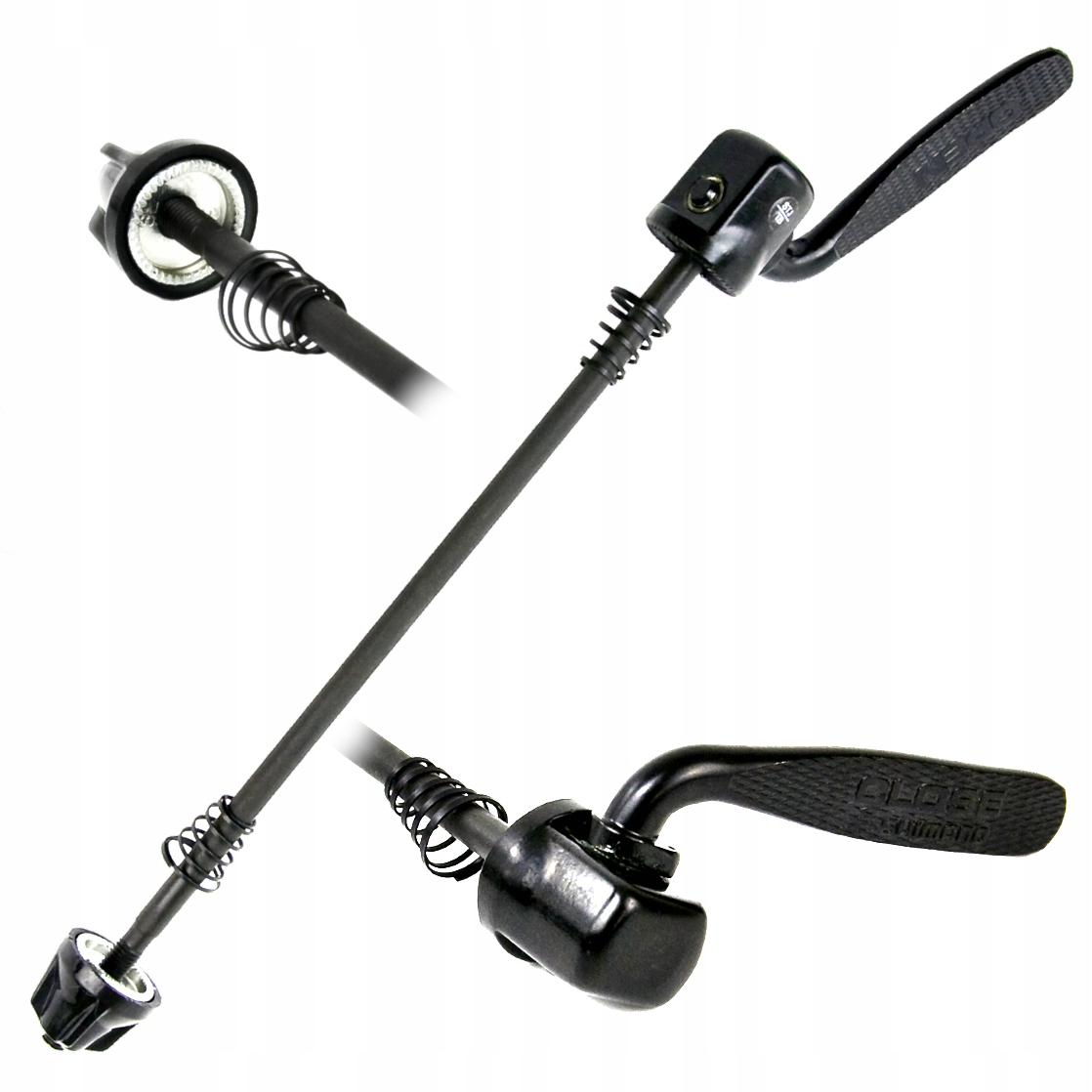 Zacisk piasty szybkozamykacz Qr tył Shimano M5x145 mm 135 mm Y3B598010