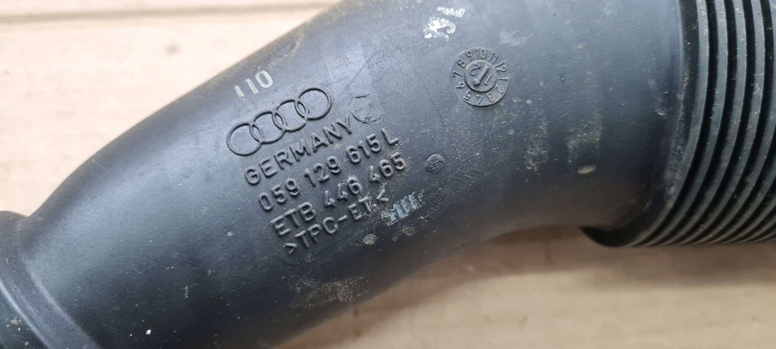 A7 4G Schlauch rohr luft 3.0 TDI 059129615L A6 C7 4G