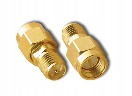 Przejście SMA plug na RP-SMA jack adapter